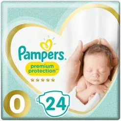 Pampers® Pampers Premium Protection - Maat 0 (Micro) 1,5-2,5 Kg - 24 Stuks - Luiers