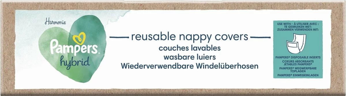 Pampers® Pampers Harmonie Hybrid - Wasbare Luiers Voor Baby’s - 3 Wasbare Luiers 11 Pampers® Pampers Harmonie Hybrid - Wasbare Luiers Voor Baby’s - 3 Wasbare Luiers - Afbeelding 9