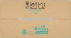 Pampers® Pampers Baby-Dry - Maat 5+ (12kg - 17kg) - 168 Luiers - Maandbox -Pampers Katoenen luiers Verkoopwinkel 1200x653