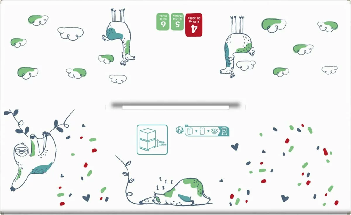 Pampers® Pampers Harmonie Pants Maat 4 - 168 Luierbroekjes - 9kg Tot 15kg - Maandbox 7 Pampers® Pampers Harmonie Pants Maat 4 - 168 Luierbroekjes - 9kg Tot 15kg - Maandbox - Afbeelding 5