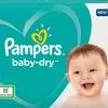 Pampers® Pampers Baby-Dry Maat 4, 46 Luiers, Tot 12 Uur Bescherming, 9-14kg -Pampers Katoenen luiers Verkoopwinkel 1200x740