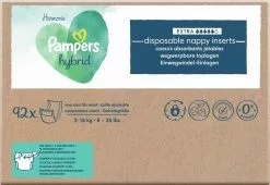 Pampers® Pampers Harmonie Hybrid - Wasbare Luier - 92 Absorberende Wegwerpbare Toplagen 18 Pampers® Pampers Harmonie Hybrid - Wasbare Luier - 92 Absorberende Wegwerpbare Toplagen -Pampers Katoenen luiers Verkoopwinkel 1200x826