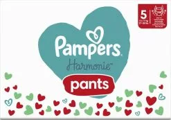 Pampers® Pampers Harmonie Pants Maat 5 - 144 Luierbroekjes - 12kg Tot 17kg - Maandbox -Pampers Katoenen luiers Verkoopwinkel 1200x842