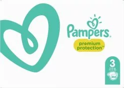 Pampers® Pampers Premium Protection Luiers - Maat 3 (6-10 Kg) - 204 Stuks - Multi-Pack -Pampers Katoenen luiers Verkoopwinkel 1200x852