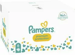 Pampers® Pampers Premium Protection Luiers - Maat 6 (13+ Kg) - 120 Stuks - Multi-Pack -Pampers Katoenen luiers Verkoopwinkel 1200x882