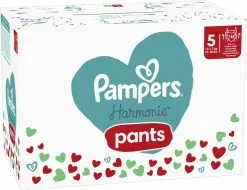 Pampers® Pampers Harmonie Pants Maat 5 - 144 Luierbroekjes - 12kg Tot 17kg - Maandbox -Pampers Katoenen luiers Verkoopwinkel 1200x922 1