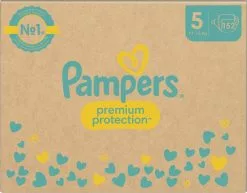 Pampers® Pampers Premium Protection - Maat 5 (11kg - 16kg) - 152 Luiers - Maandbox 27 Pampers® Pampers Premium Protection - Maat 5 (11kg - 16kg) - 152 Luiers - Maandbox -Pampers Katoenen luiers Verkoopwinkel 1200x936