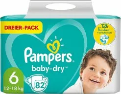 Pampers® Pampers - Baby Dry - Maat 6 - Mega Pack - 82 Luiers
