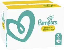 Pampers® Pampers Premium Protection Luiers - Maat 3 (6-10 Kg) - 204 Stuks - Multi-Pack -Pampers Katoenen luiers Verkoopwinkel 1200x945