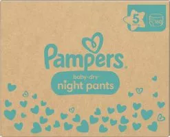 Pampers® Pampers Baby-Dry Night Pants - Maat 5 (12kg - 17kg) - 160 Luierbroekjes Maandbox 28 Pampers® Pampers Baby-Dry Night Pants - Maat 5 (12kg - 17kg) - 160 Luierbroekjes Maandbox -Pampers Katoenen luiers Verkoopwinkel 1200x972