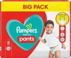 Pampers® Pampers - Baby Dry Pants - Maat 8 - Mega Pack - 36 Luierbroekjes 24 Pampers® Pampers - Baby Dry Pants - Maat 8 - Mega Pack - 36 Luierbroekjes -Pampers Katoenen luiers Verkoopwinkel 1200x975