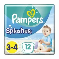 Pampers® Pampers Zwemluiers - Splashers Maat 3-4 Carrypack 12 Stuks