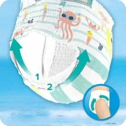 Pampers® Pampers Splashers Maat 4-5, 9-15 Kg, 11 Lagen-zwembroek -Pampers Katoenen luiers Verkoopwinkel 3460110 ae13fae5