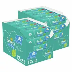 Pampers® Pampers - Fresh Clean - Billendoekjes - 1248 Doekjes - 24 X 52