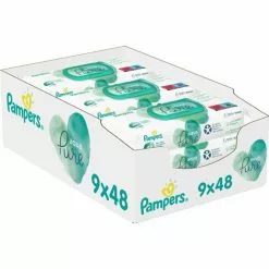Pampers® Pampers Aqua Pure Billendoekjes - 432 Doekjes