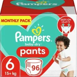 Pampers® Pampers Baby Dry Pants Maat 6 - 96 Luierbroekjes