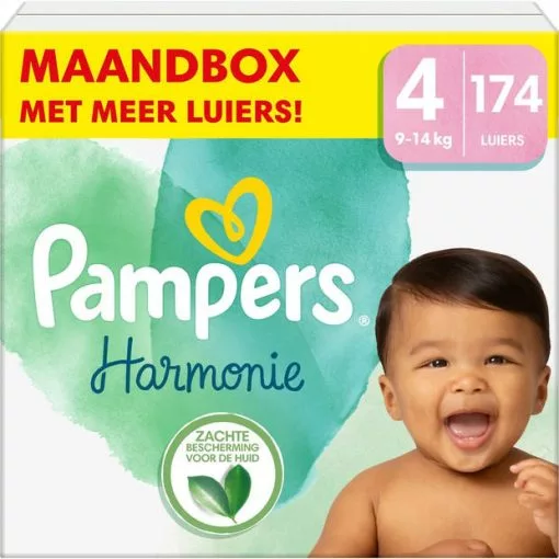 PampersĀ® Pampers - Harmonie - Maat 4 - Maandbox - 174 Stuks - 9/14 KG 5 PampersĀ® Pampers - Harmonie - Maat 4 - Maandbox - 174 Stuks - 9/14 KG -Pampers Katoenen luiers Verkoopwinkel 3941139 7b651e38