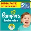 Pampers® Pampers - Baby Dry - Maat 5+ - Mega Pack - 112 Stuks - 12/17 KG -Pampers Katoenen luiers Verkoopwinkel 3942390 cb8c7b23