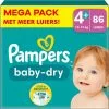 Pampers® Pampers - Baby Dry - Maat 4+ - Mega Pack - 86 Stuks - 10/15 KG -Pampers Katoenen luiers Verkoopwinkel 3942391 70284a9d