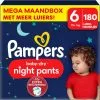 Pampers® Pampers - Baby Dry Night Pants - Maat 6 - Mega Maandbox - 180 Stuks - 15+ KG -Pampers Katoenen luiers Verkoopwinkel 3946969 64bdf9d0