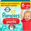 Pampers® Pampers - Premium Protection Pants - Maat 6 - Mega Maandbox - 162 Stuks - 15+ KG -Pampers Katoenen luiers Verkoopwinkel 3946980 1028fcd5