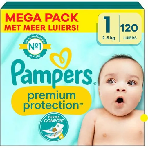 PampersĀ® Pampers - Premium Protection - Maat 1 - Mega Pack - 120 Stuks - 2/5 KG 3 PampersĀ® Pampers - Premium Protection - Maat 1 - Mega Pack - 120 Stuks - 2/5 KG -Pampers Katoenen luiers Verkoopwinkel 3954116 7eb3f448