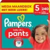 Pampers® Pampers - Baby Dry Pants - Maat 5 - Mega Maandbox - 240 Stuks - 12/17 KG