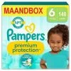 Pampers® Pampers - Premium Protection - Maat 6 - Maandbox - 148 Luiers - 13KG -Pampers Katoenen luiers Verkoopwinkel 3981874 7e918ae4