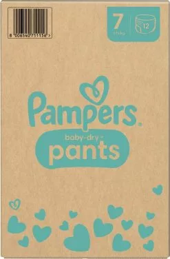 Pampers® Pampers Baby-Dry Pants - Maat 7 (17kg+) - 126 Luierbroekjes - Maandbox 25 Pampers® Pampers Baby-Dry Pants - Maat 7 (17kg+) - 126 Luierbroekjes - Maandbox -Pampers Katoenen luiers Verkoopwinkel 788x1200
