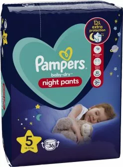 Pampers® Pampers - Night Pants - Maat 5 - Small Pack - 36 Luierbroekjes 13 Pampers® Pampers - Night Pants - Maat 5 - Small Pack - 36 Luierbroekjes -Pampers Katoenen luiers Verkoopwinkel 888x1200