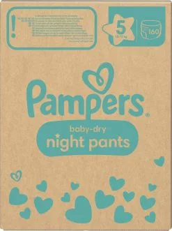 Pampers® Pampers Baby-Dry Night Pants - Maat 5 (12kg - 17kg) - 160 Luierbroekjes Maandbox 31 Pampers® Pampers Baby-Dry Night Pants - Maat 5 (12kg - 17kg) - 160 Luierbroekjes Maandbox -Pampers Katoenen luiers Verkoopwinkel 895x1200 1