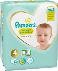 Pampers® Pampers Premium Protection - Maat 4 (Maxi) 9-14 Kg - 24 Stuks - Luiers -Pampers Katoenen luiers Verkoopwinkel 977x1200 1