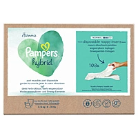Pampers® Pampers Harmonie Hybrid Wasbare Luier 1 Stuks + 108 Absorberende Wegwerpbare Toplagen 5 Pampers® Pampers Harmonie Hybrid Wasbare Luier 1 Stuks + 108 Absorberende Wegwerpbare Toplagen - Afbeelding 3