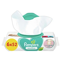 Pampers® Pampers Sensitive Billendoekjes 312 Doekjes 6 X 52