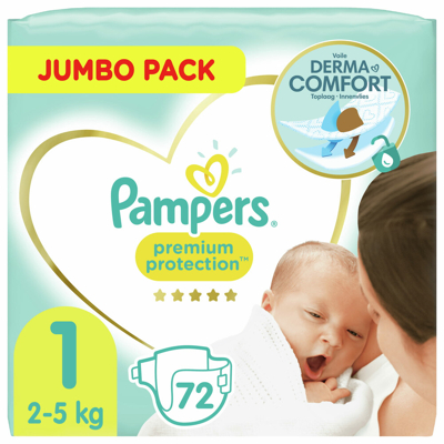 Pampers® Pampers Premium Protection Luiers Maat 1 (2 5 Kg) 72 Stuks 3 Pampers® Pampers Premium Protection Luiers Maat 1 (2 5 Kg) 72 Stuks