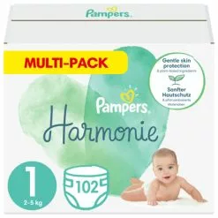 Pampers® Pampers Harmonie Luiers Maat 1 (2 5kg) 102 Stuks
