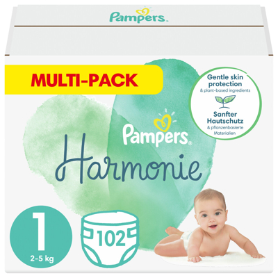 Pampers® Pampers Harmonie Luiers Maat 1 (2 5kg) 102 Stuks 3 Pampers® Pampers Harmonie Luiers Maat 1 (2 5kg) 102 Stuks