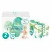 Pampers® Pampers Harmonie Luiers Maat 2 (4 8kg) 132 Stuks En Billendoekjes Aqua 15x48 =720 Doekjes Pakket