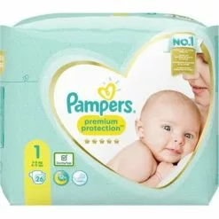 Pampers® Pampers Premium Protection Luiers Maat 1 (2 5kg) 26 Stuks