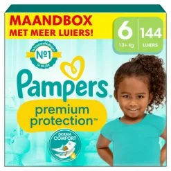 Pampers® Pampers Premium Protection Luiers Maat 6 (13 Kg+) 144 Stuks