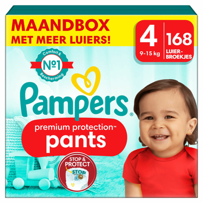 Pampers® Pampers Premium Protection Luierbroekjes Maat 4 (9 15 Kg) 168 Stuks 3 Pampers® Pampers Premium Protection Luierbroekjes Maat 4 (9 15 Kg) 168 Stuks