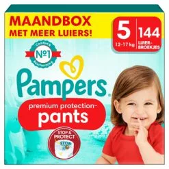 Pampers® Pampers Premium Protection Luierbroekjes Maat 5 (12 17 Kg) 144 Stuks