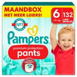 Pampers® Pampers Premium Protection Luierbroekjes Maat 6 (15 Kg+) 132 Stuks