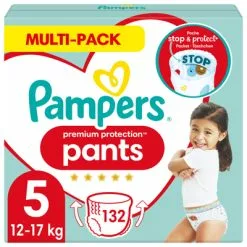 Pampers® Pampers Premium Protection Pants Maandbox Maat 5 (12kg 17 Kg) 132 Luierbroekjes 